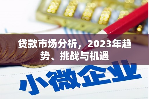 会理贷款市场分析，2023年趋势、挑战与机遇