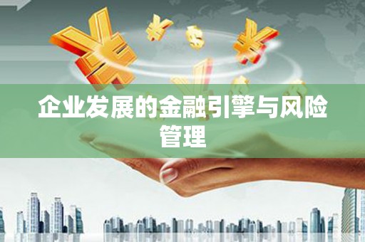会理企业发展的金融引擎与风险管理
