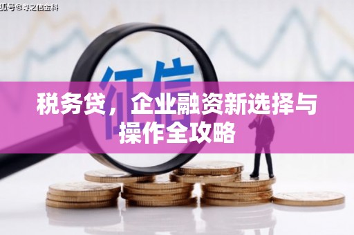 会理税务贷，企业融资新选择与操作全攻略