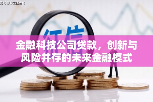 会理金融科技公司贷款，创新与风险并存的未来金融模式