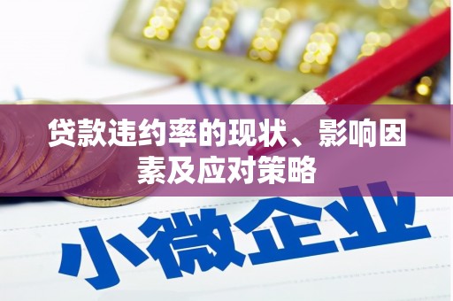 会理贷款违约率的现状、影响因素及应对策略