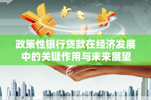 会理政策性银行贷款在经济发展中的关键作用与未来展望