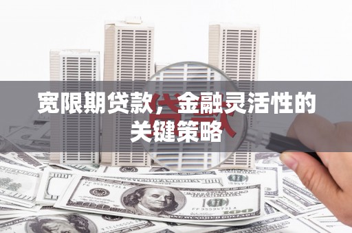 会理宽限期贷款，金融灵活性的关键策略