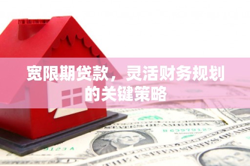 会理宽限期贷款，灵活财务规划的关键策略