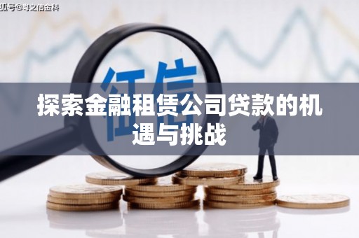 会理探索金融租赁公司贷款的机遇与挑战