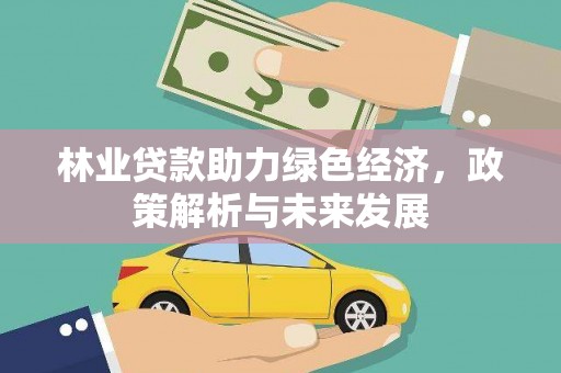 会理林业贷款助力绿色经济，政策解析与未来发展