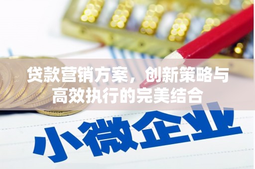 会理贷款营销方案，创新策略与高效执行的完美结合