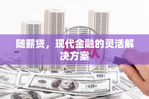 会理随薪贷，现代金融的灵活解决方案