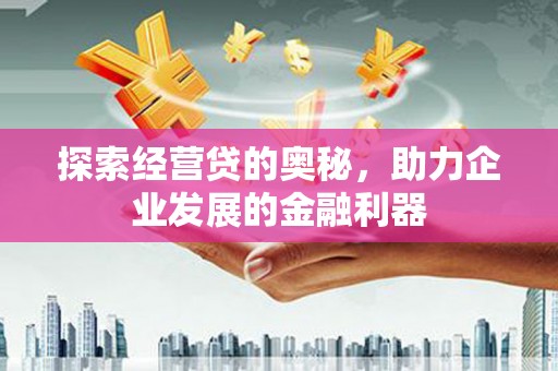 会理探索经营贷的奥秘，助力企业发展的金融利器