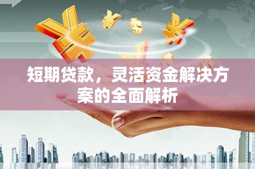 会理短期贷款，灵活资金解决方案的全面解析