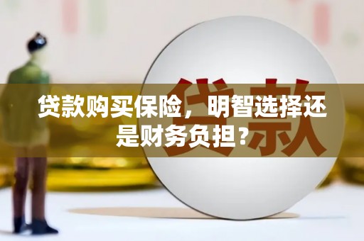 会理贷款购买保险，明智选择还是财务负担？