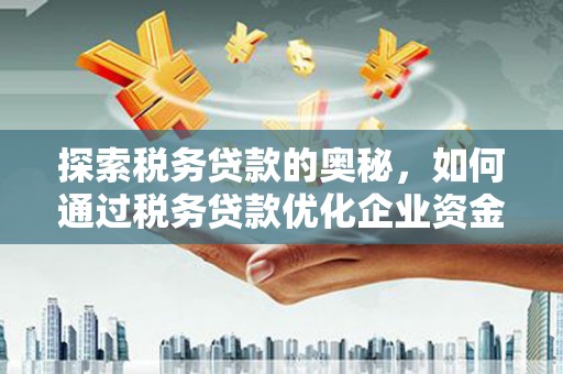 会理探索税务贷款的奥秘，如何通过税务贷款优化企业资金流