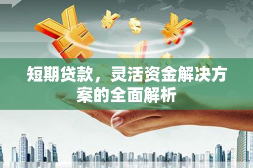 会理短期贷款，灵活资金解决方案的全面解析