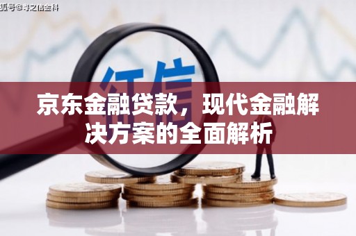 会理京东金融贷款，现代金融解决方案的全面解析