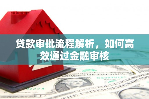 会理贷款审批流程解析，如何高效通过金融审核