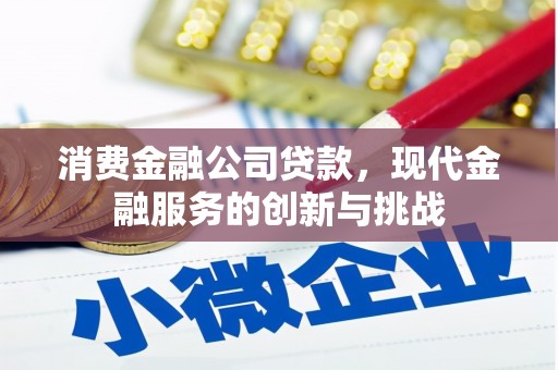 会理消费金融公司贷款，现代金融服务的创新与挑战