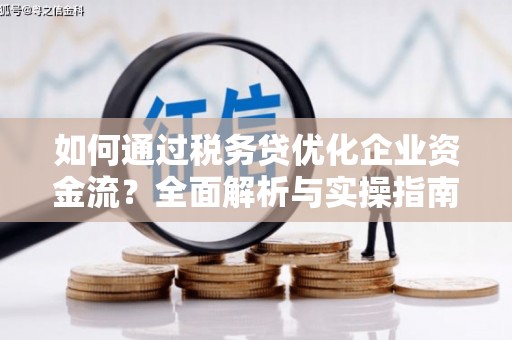 会理如何通过税务贷优化企业资金流？全面解析与实操指南