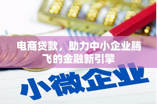 会理电商贷款，助力中小企业腾飞的金融新引擎