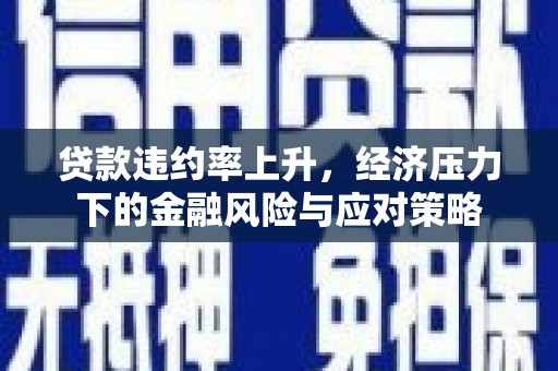 会理贷款违约率上升，经济压力下的金融风险与应对策略