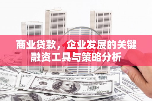 会理商业贷款，企业发展的关键融资工具与策略分析