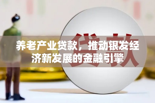 会理养老产业贷款，推动银发经济新发展的金融引擎