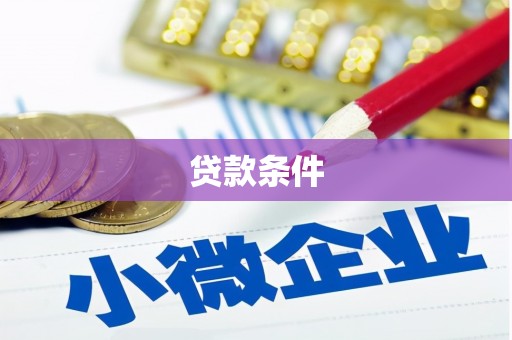 会理贷款条件